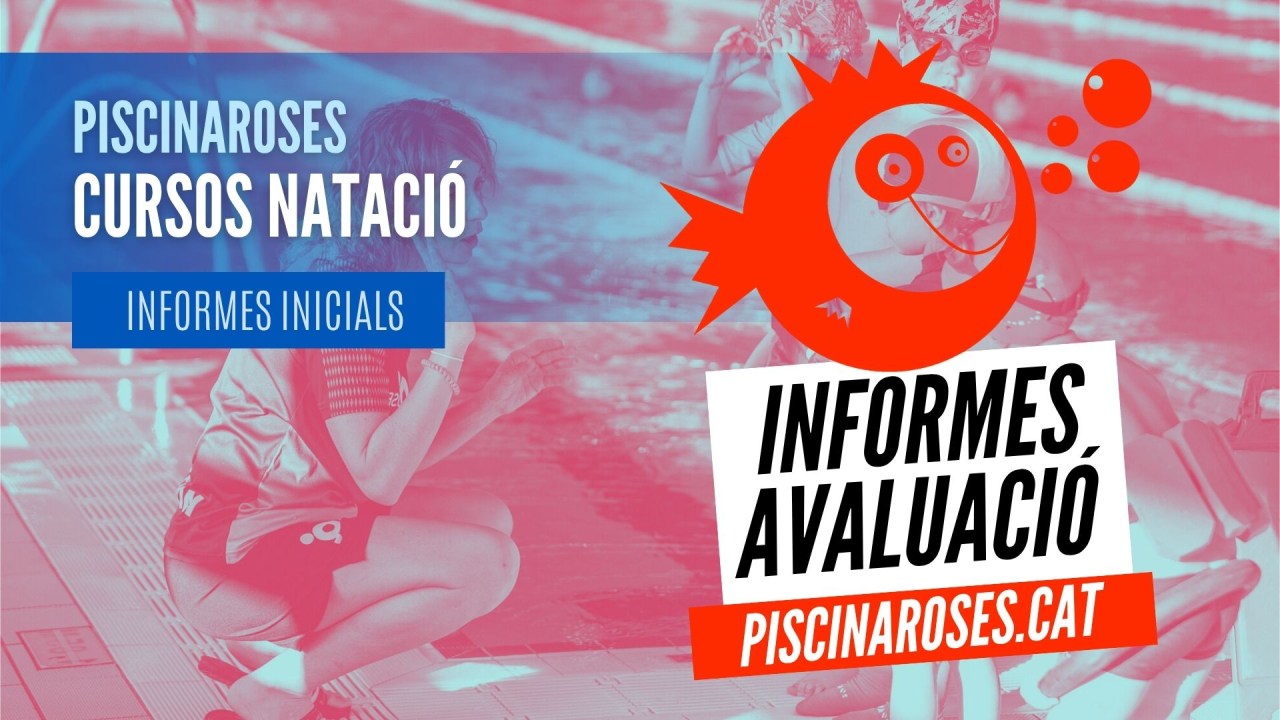A punt les avaluacions inicials dels cursos de natació!