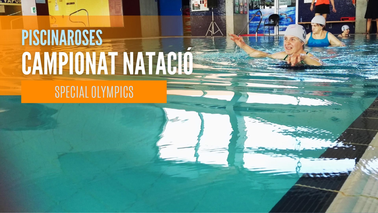 Campionat de natació Special Olympics a Roses