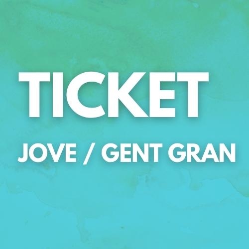 Entrada jove/GG (6 a 17 anys i +65)